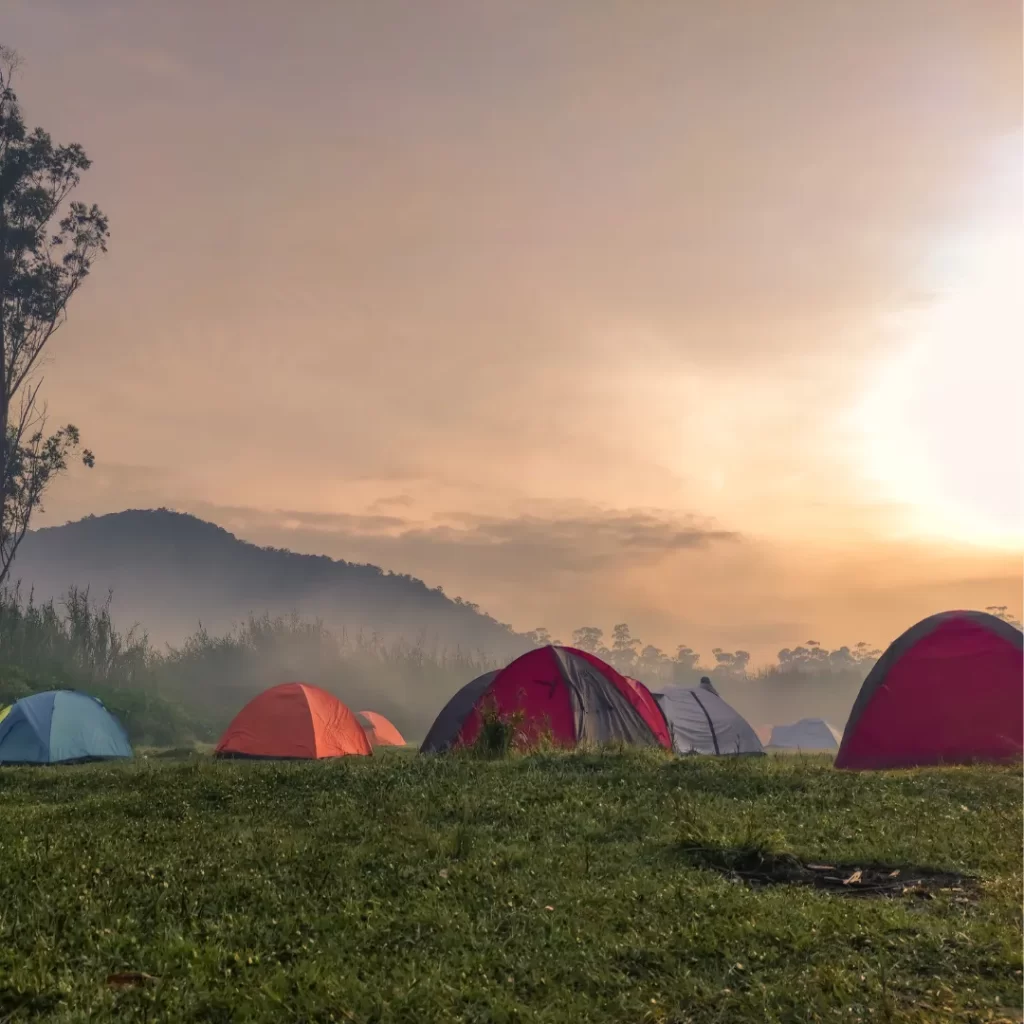 Hilltop Campsites in india